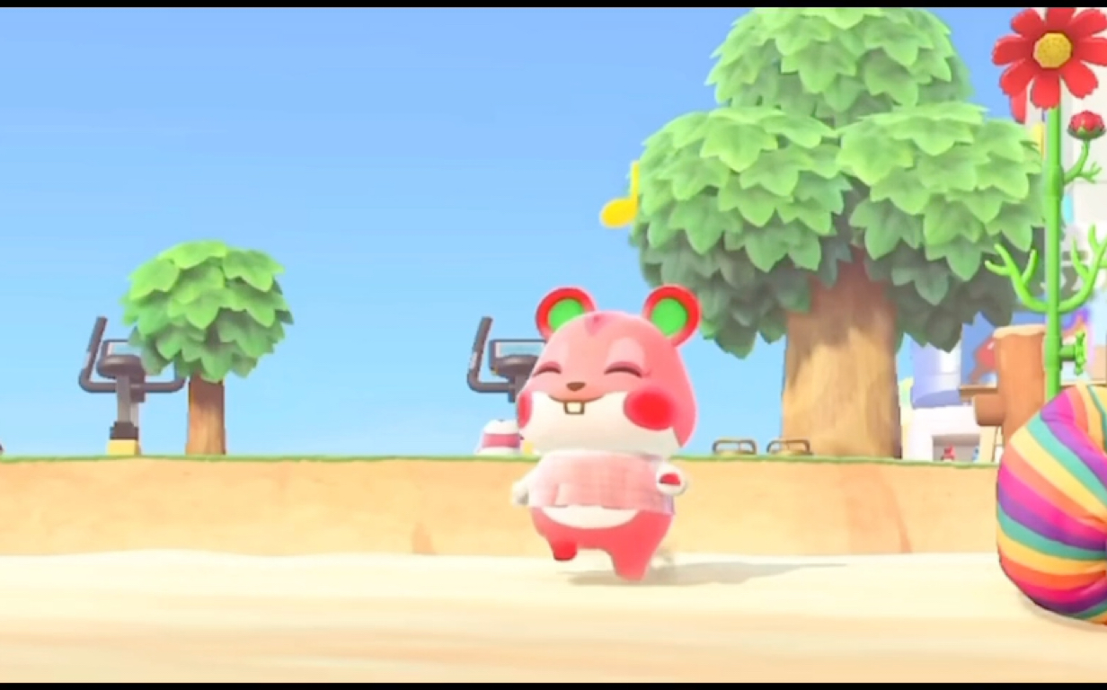 【动森】分享今日份快乐的小仓鼠