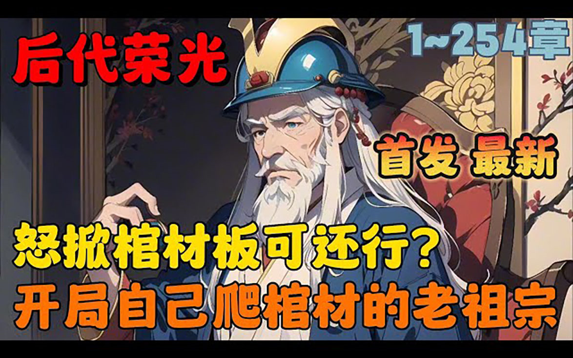 [图]🔥首播《AI漫画解说》💥【开局：自己爬棺材的老祖宗】1-254章节：你花一个亿，为了寻找一个良妻，要求在你一佰岁，为你生100个后代…