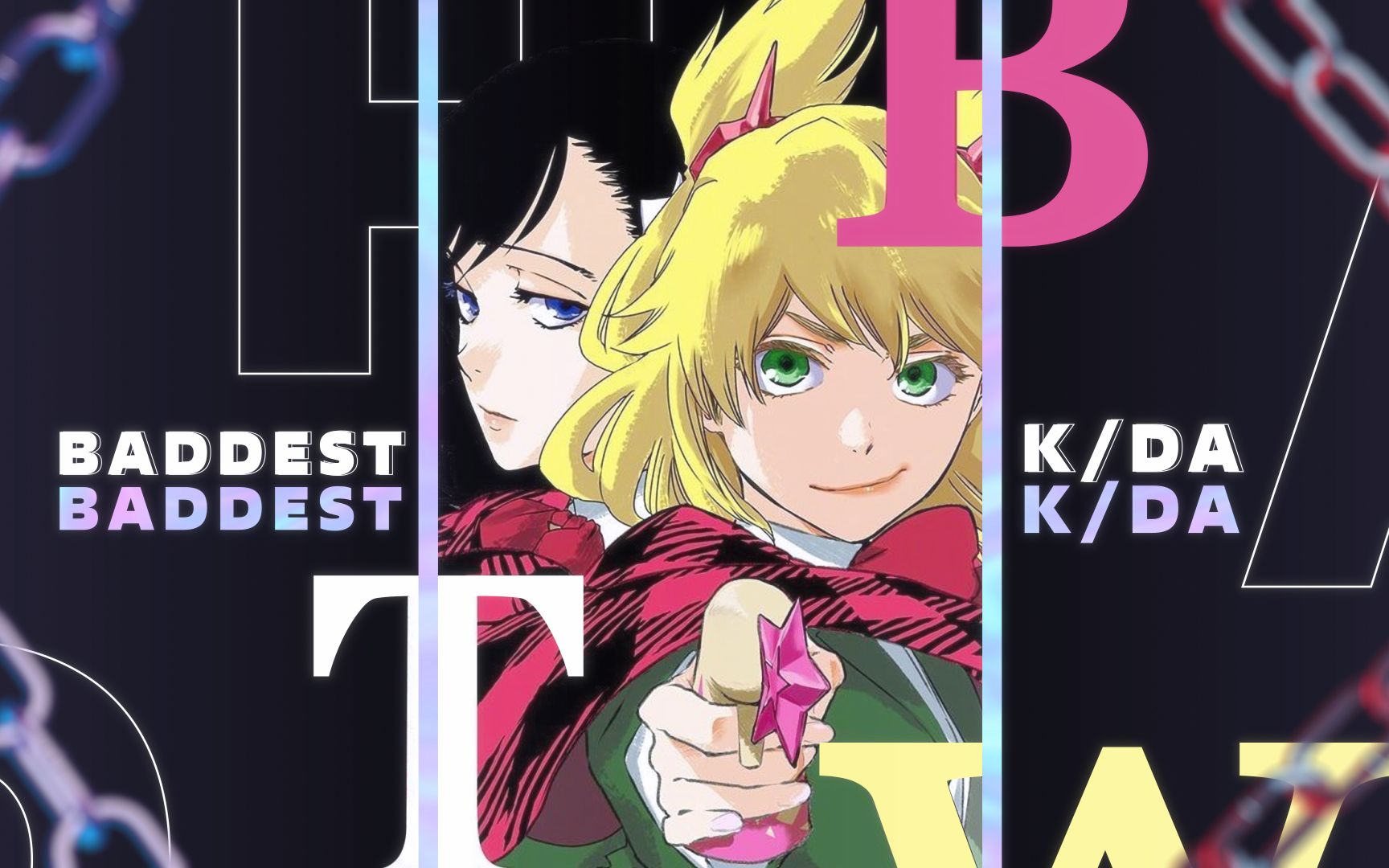 【龙与魔女/burn the witch】童话都烂透了 (the baddest k/da amv)