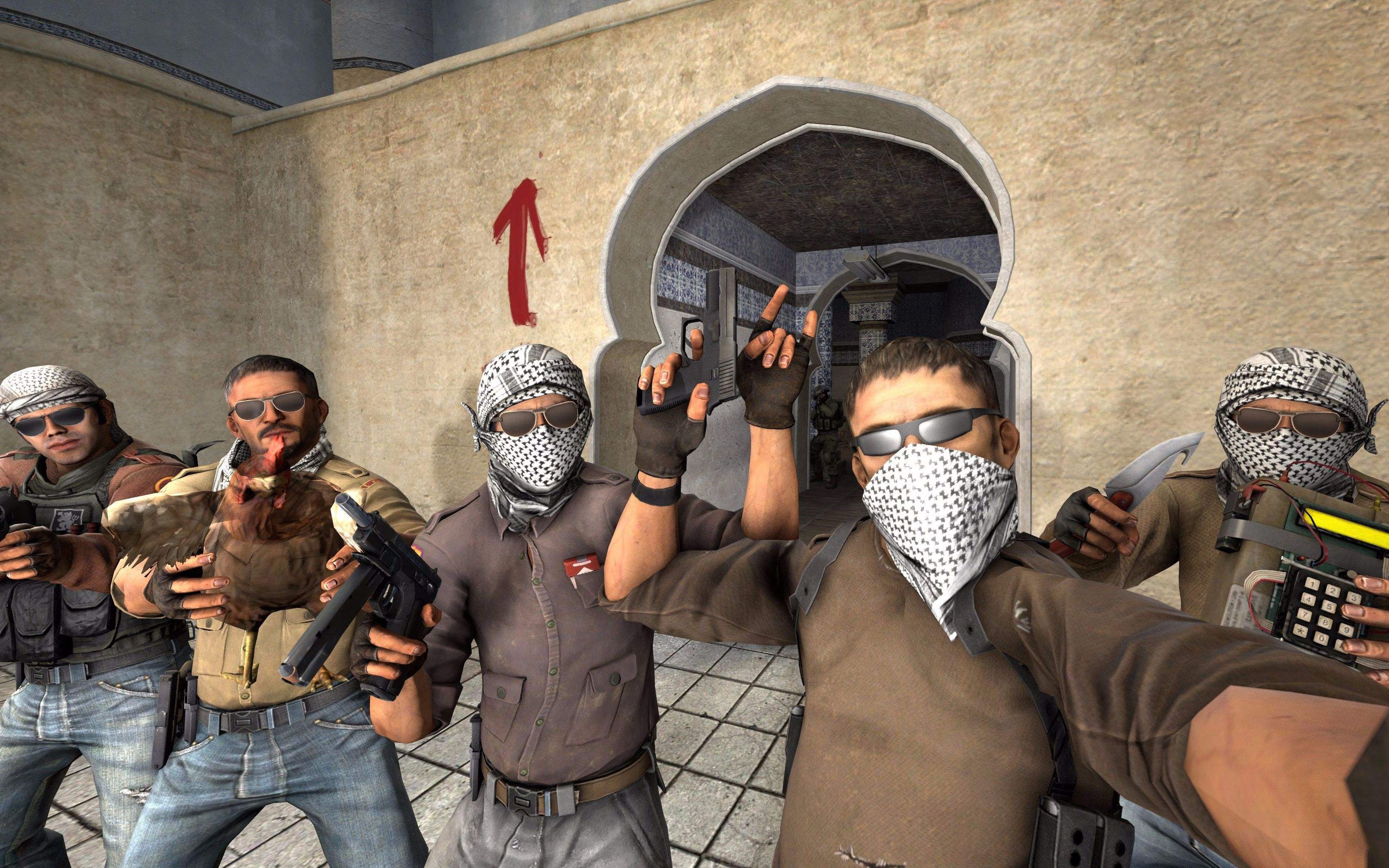 csgo最强电脑玩家奎德一人团灭毁天灭地