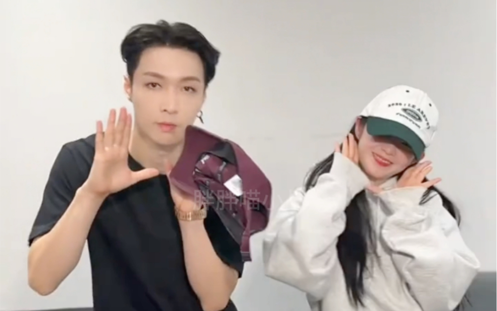 裴珠泫张艺兴抽象同框cha