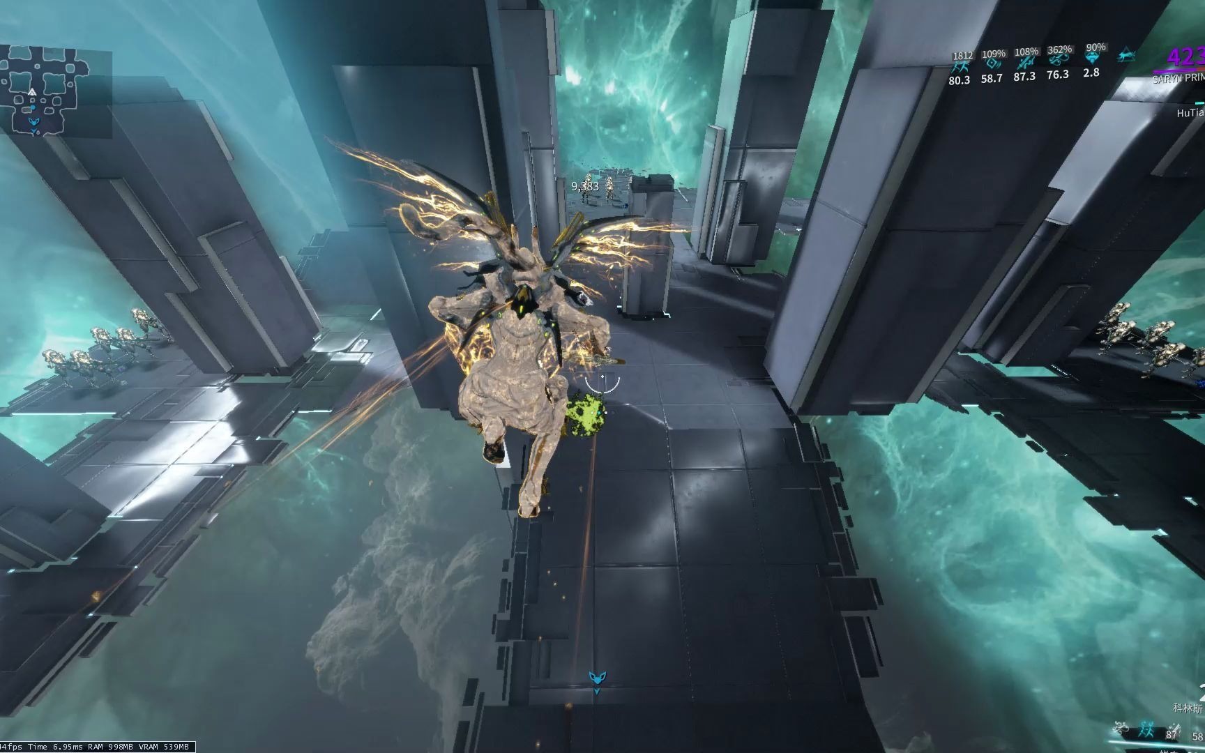 [warframe]毒妈科林斯,鹿弹白富美(娱乐)