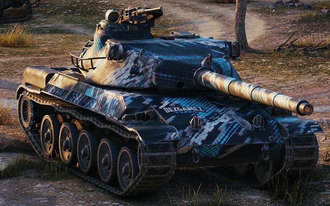 [lacho wot replays] 坦克世界 amx 30 1er 原型 - 3杀 9千2伤害_哔哩