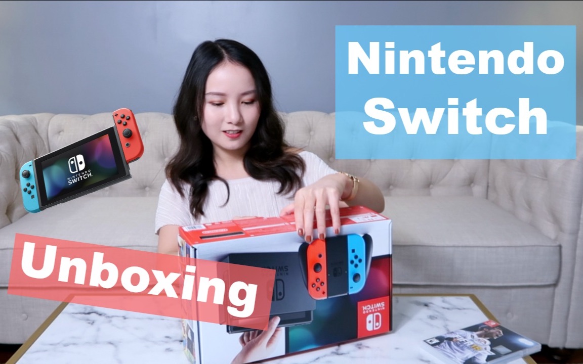 [图]【Jessica】任天堂Switch开箱|女性向开箱