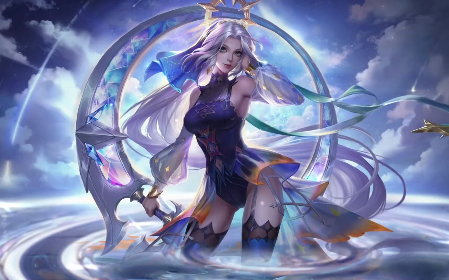 王者荣耀 花木兰新皮肤上线国际版 原画也太美了