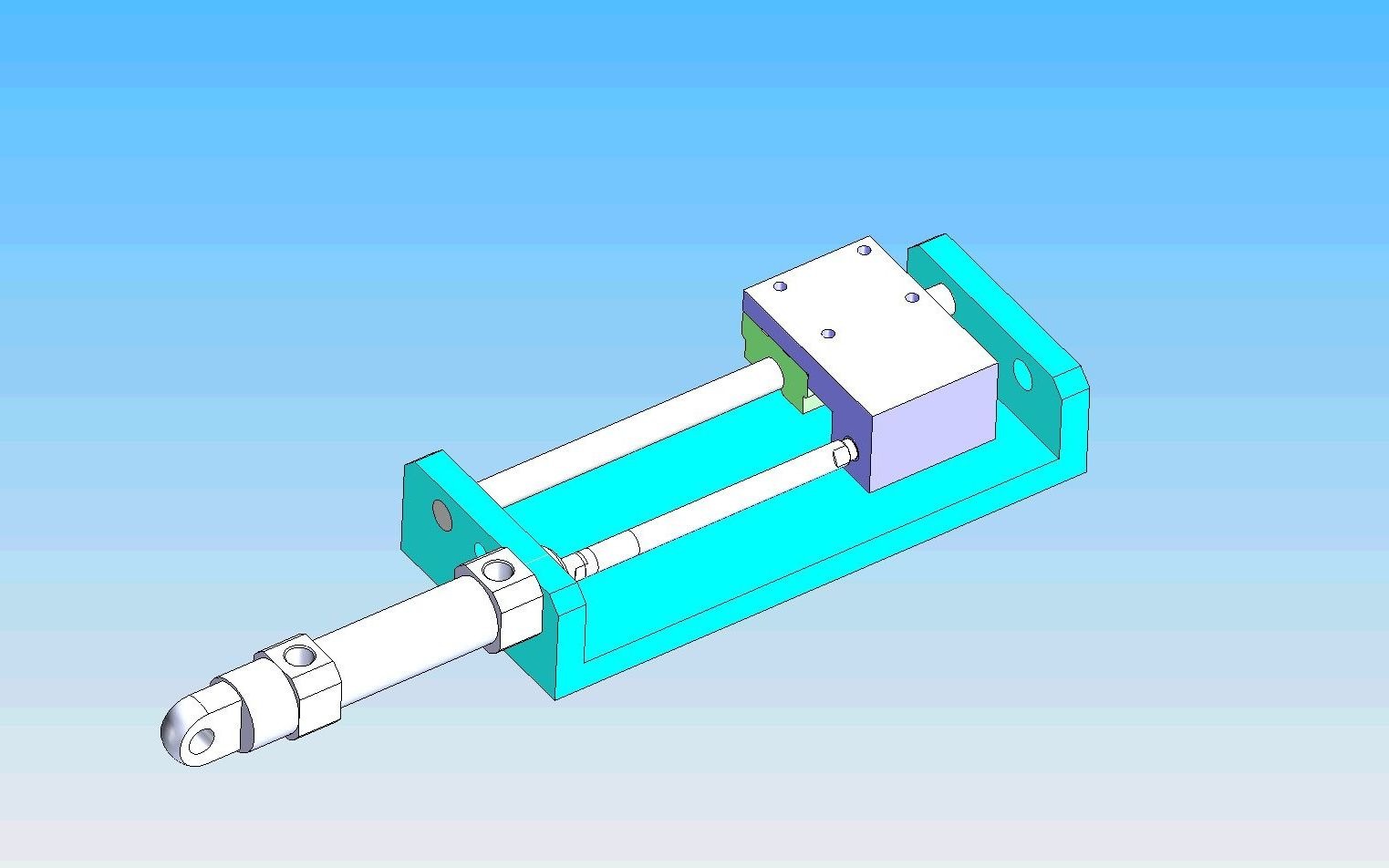 分割球轴承直线运动solidworks composer动画演示