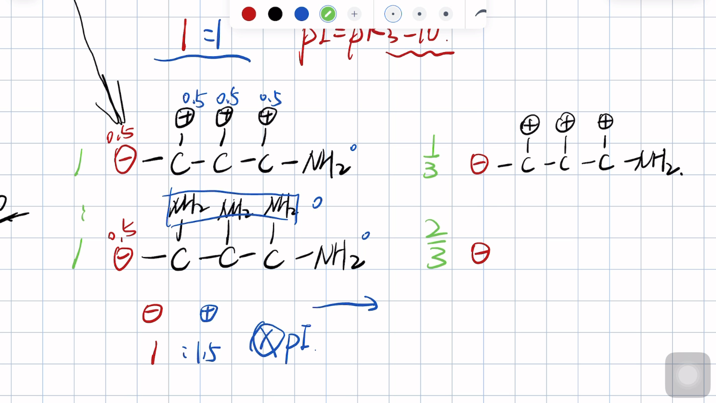 氨基酸等电点的计算.以二肽等电点计算为例.三肽等电点计算.紧扣定义哔哩哔哩bilibili