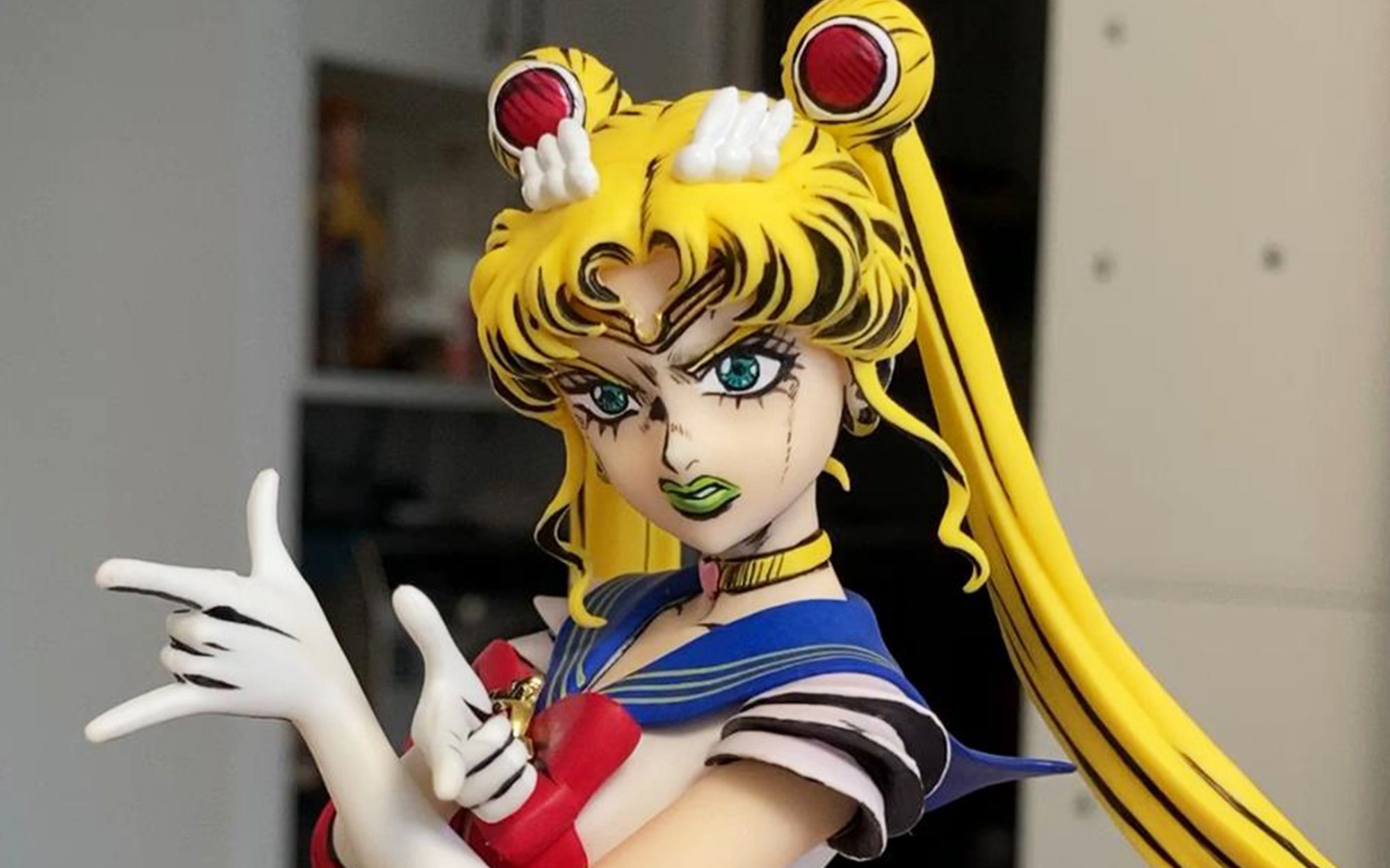 美少女战士,但是jojo