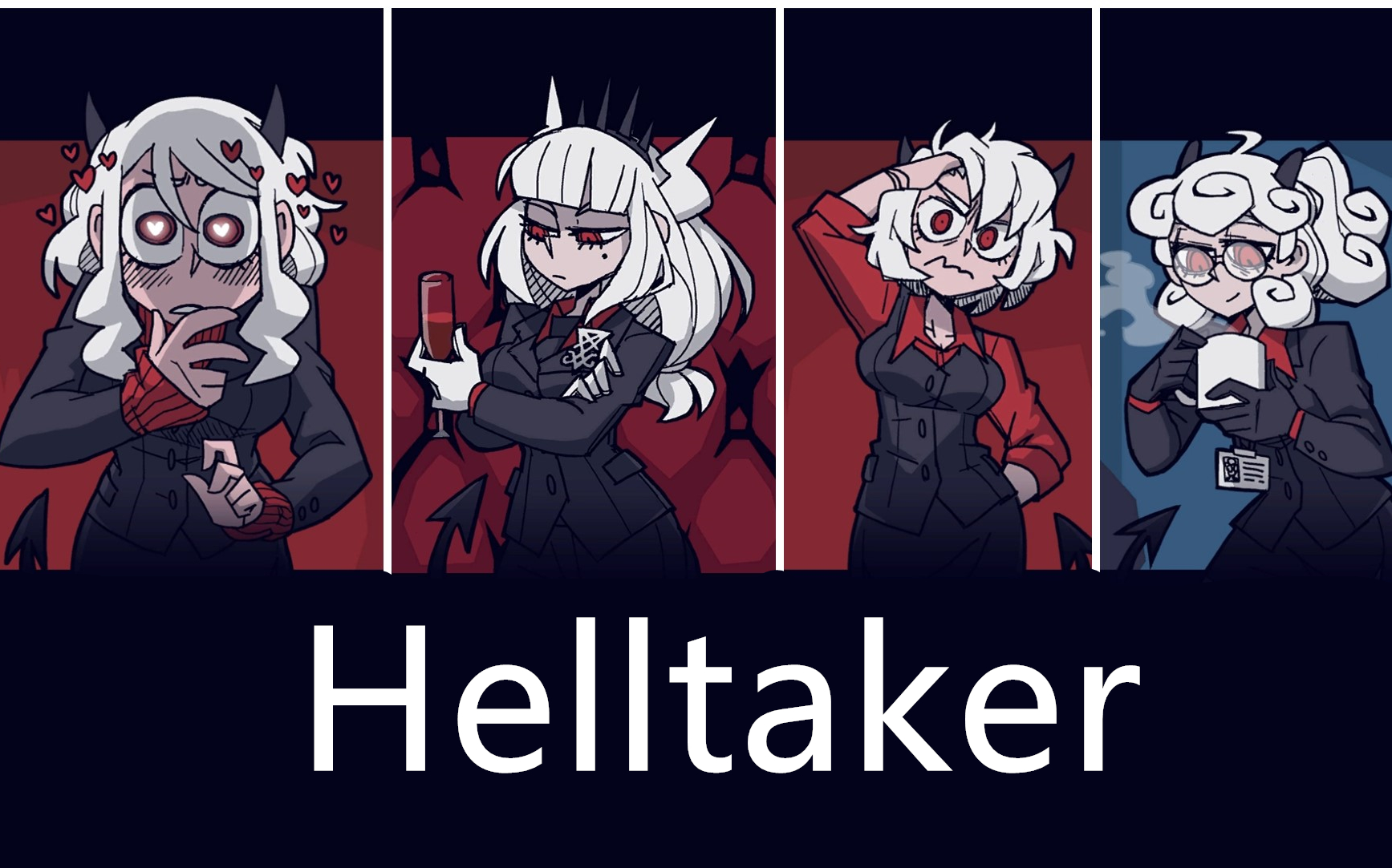 【helltaker/地狱把妹王】故事流程 隐藏结局 ex_哔哩哔哩bilibili