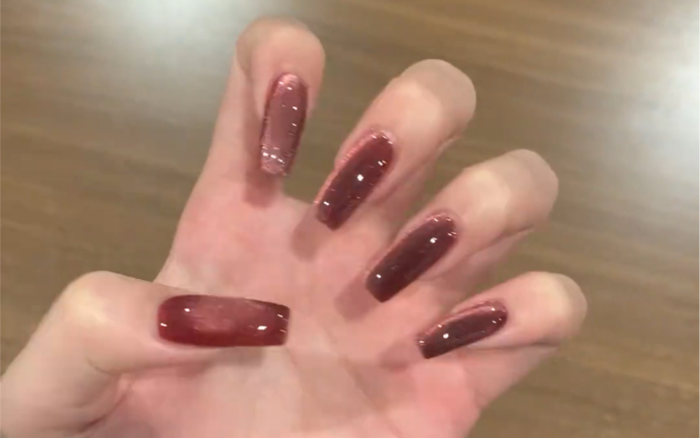 猫眼显白美甲#超好看的美甲#仙女必备#美甲款式推荐#高级感美甲#秋季