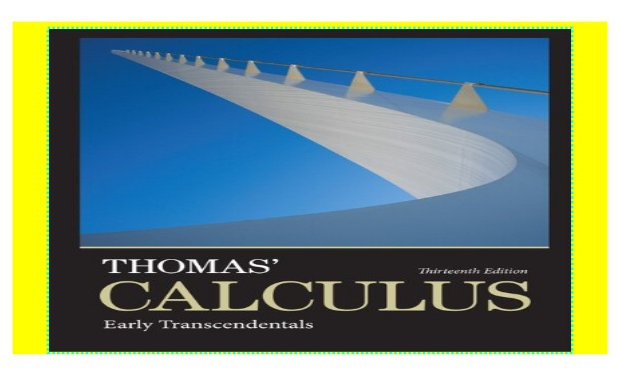 [图]Thomas' Calculus（托马斯微积分）