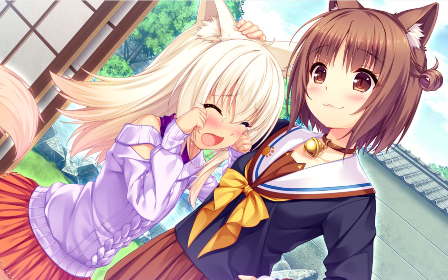 [图]不是吧，椰子当年这么粘红豆！【NEKOPARA Extra】