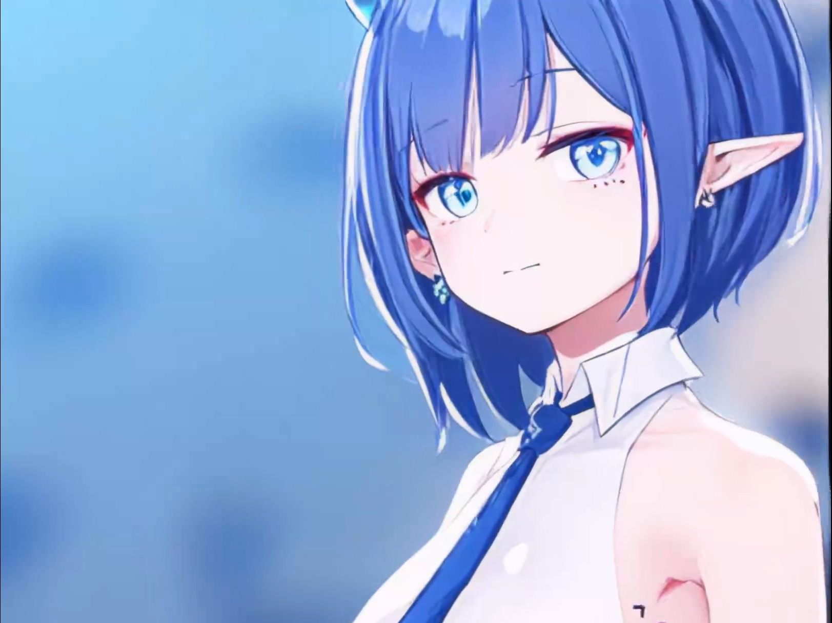 【ai转绘】【blue archive mmd/4k/60fps】oki aoi