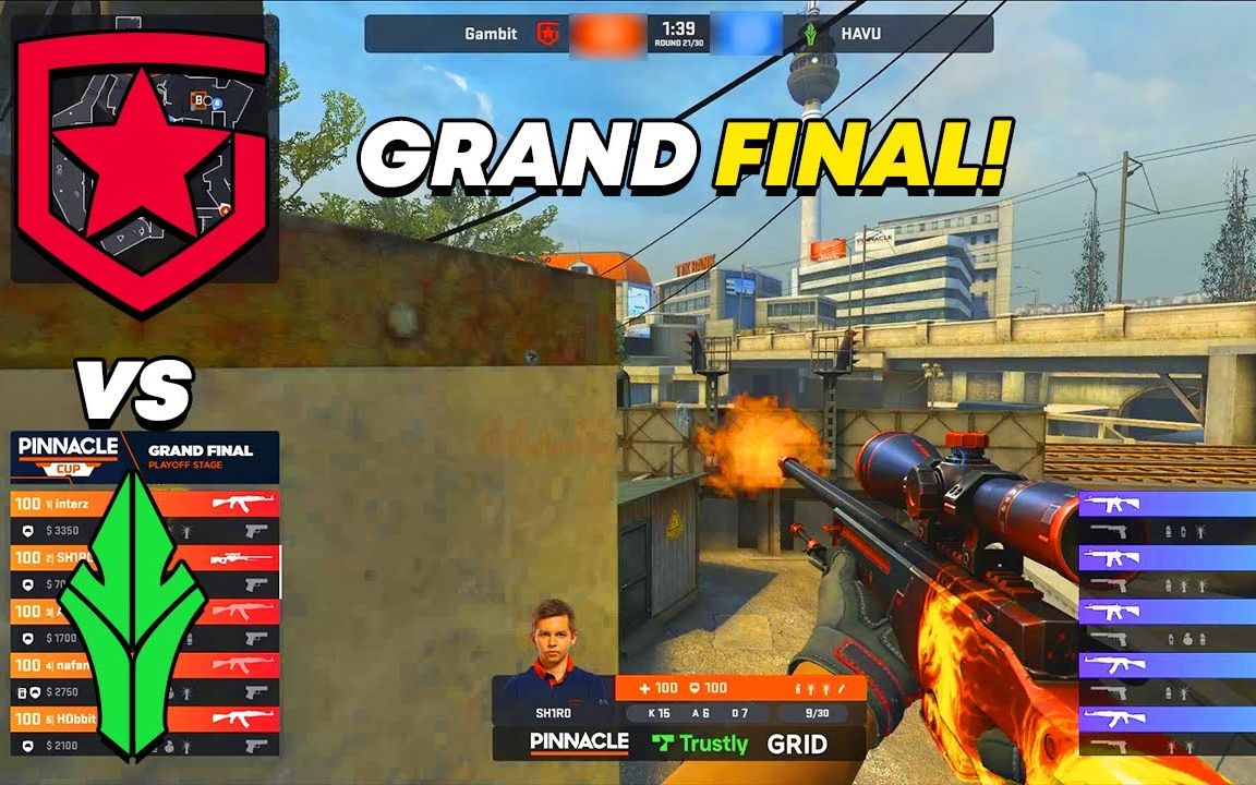 【csgo】 sh1ro势不可挡!带领gambit一路高歌