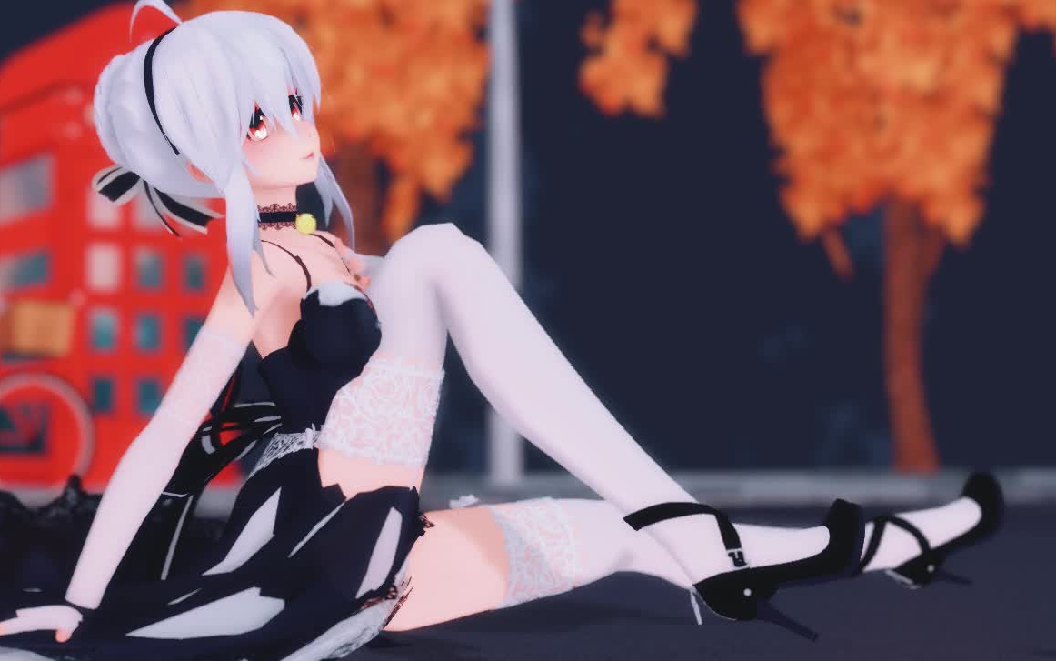 弱音ハク73高跟白礼服变成那样的你时比较刺激