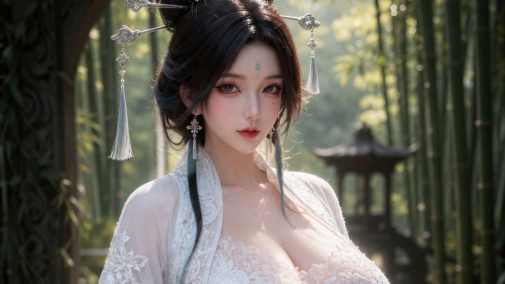 一袭白衣独奏《广寒宫》
