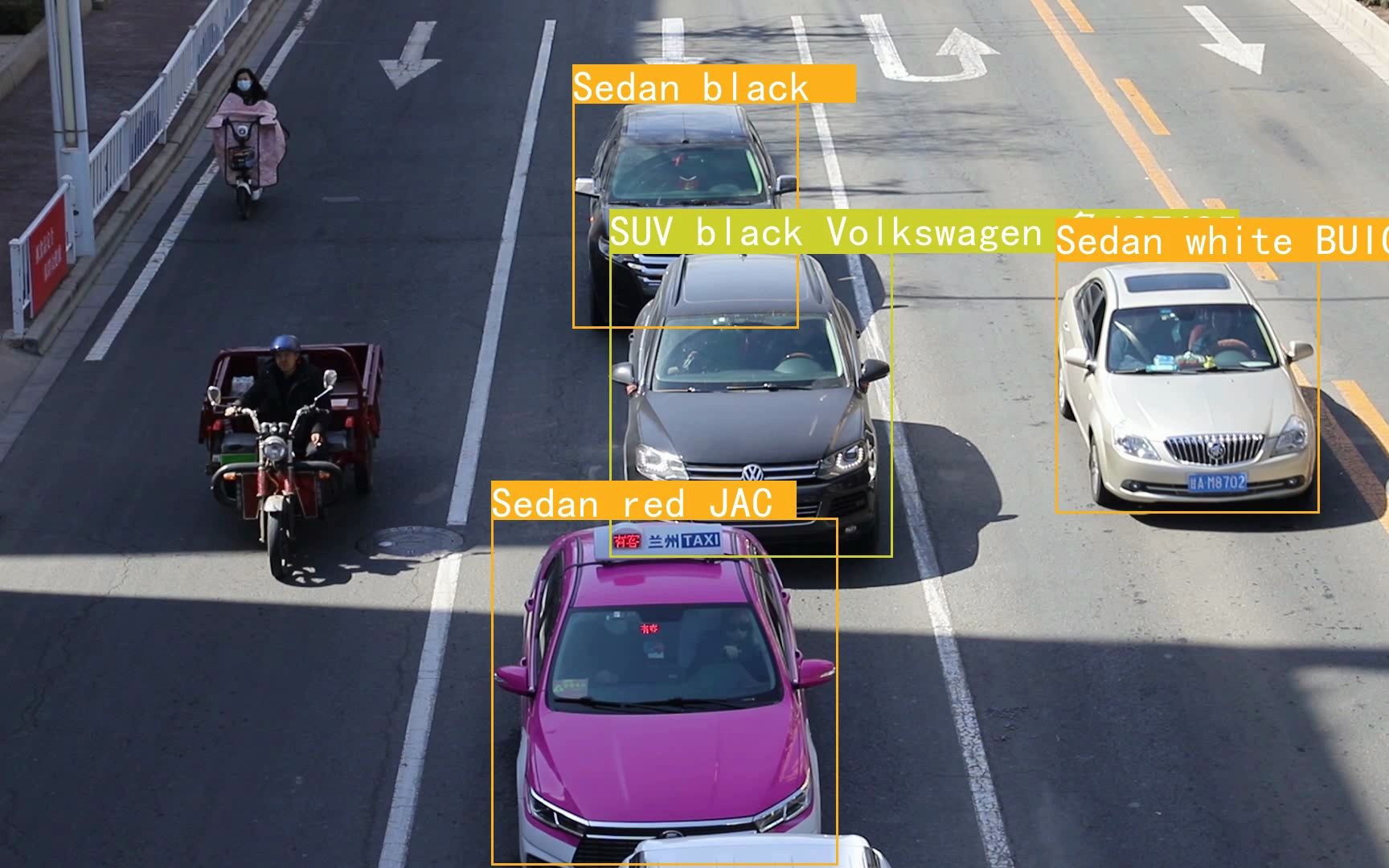 道路车辆人工智能识别检测(车牌、车标、车辆颜色、车型)哔哩哔哩bilibili