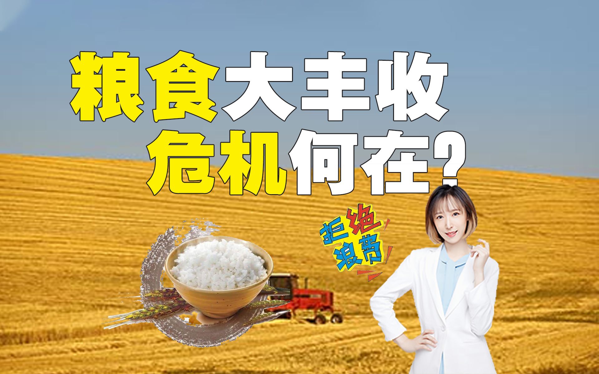 夏粮早稻大丰收,粮食危机又在哪?哔哩哔哩bilibili