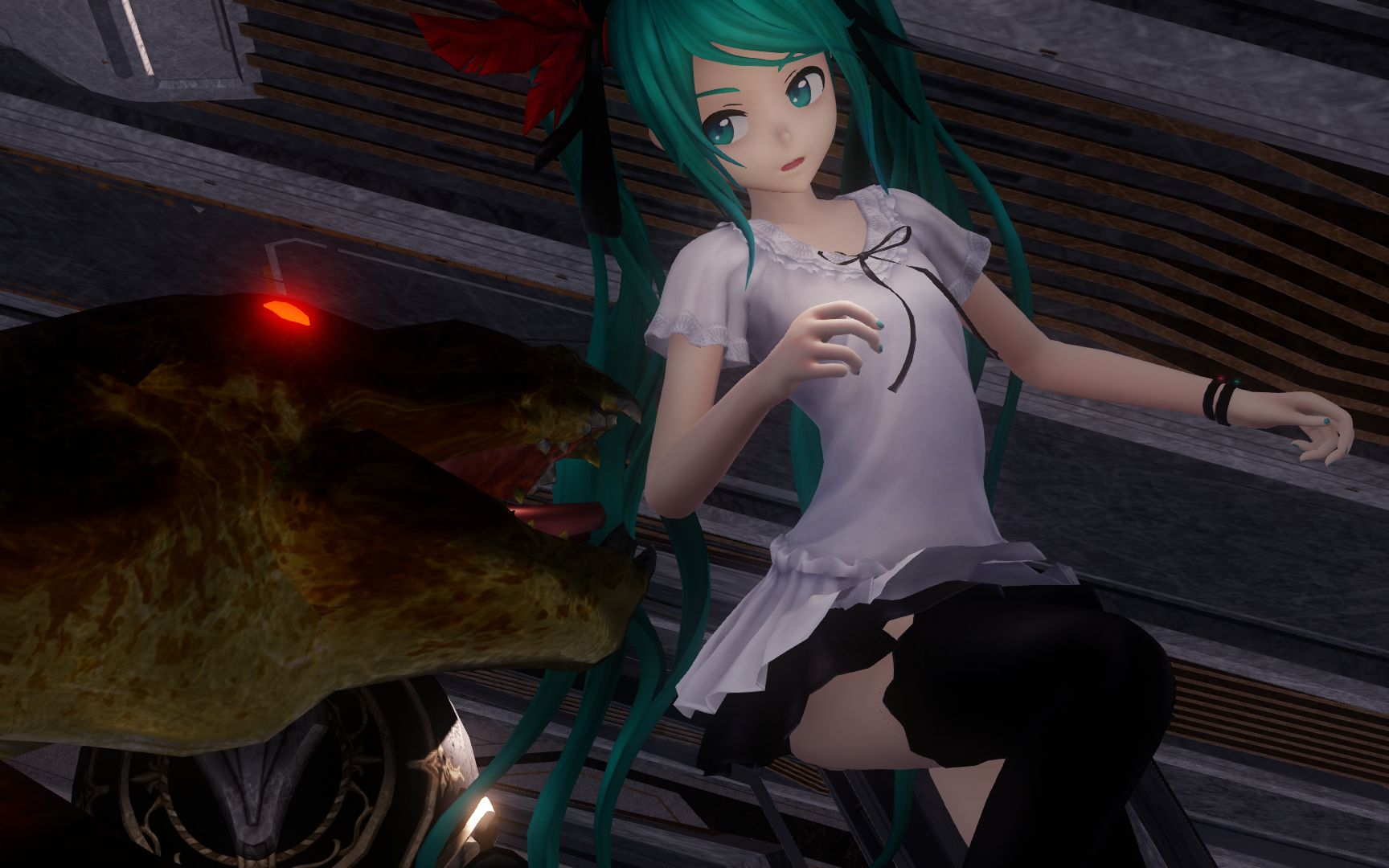 【歌姬公主外传】初音未来vs石化魔龙
