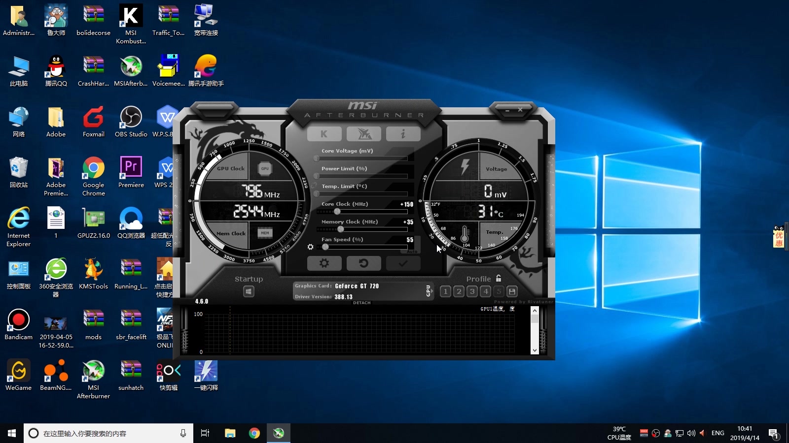 上古废卡720的超频显卡超频教程了解一下