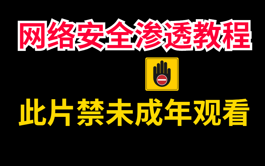 网络安全 | 太棒了!终于把被b某下架了的最新靶场实战/web安全/渗透测试/代码审计/应急响应成功上传!!!哔哩哔哩bilibili