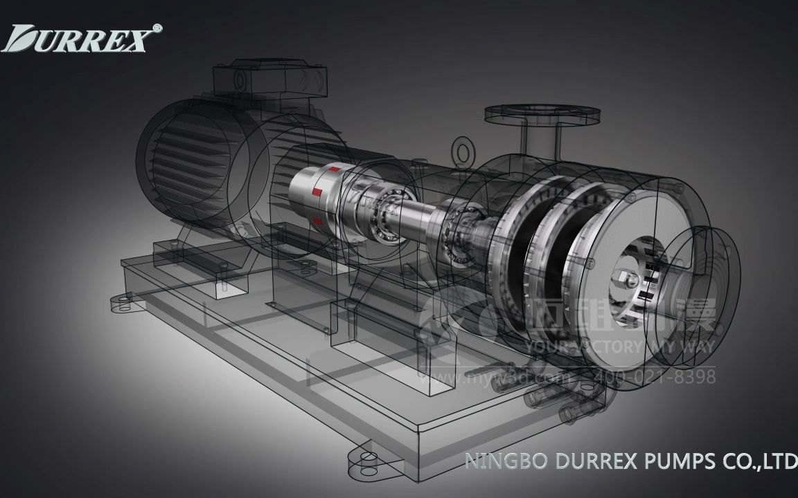 均质乳化泵机械设备结构展示动画工业三维动画制作公司哔哩哔哩bilibili