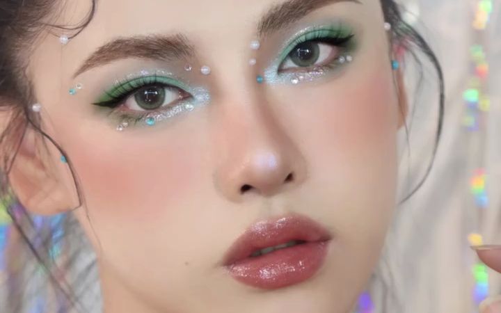 夏日水族馆梦幻妆,像美人鱼吗