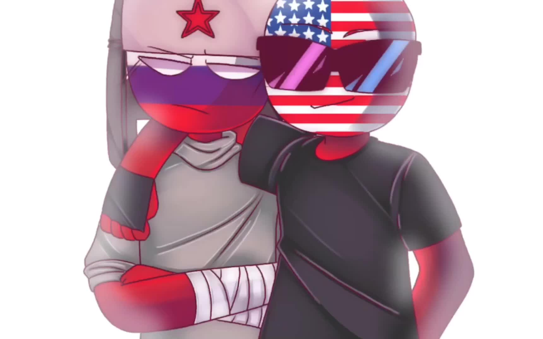 [图]i like me better meme (Countryhumans RusAme) (1.6k)