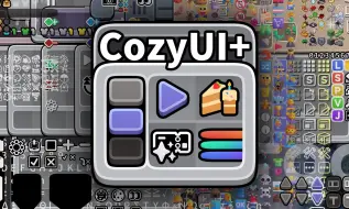 下载视频: 【我的世界】相信我，你会喜欢这款 UI 包的~《CozyUI+》正式发布