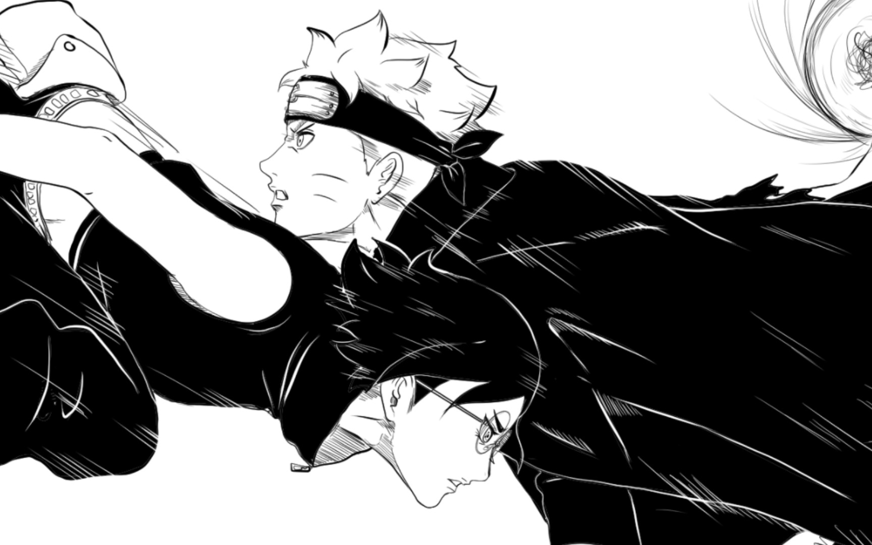 博人传【青年篇】02画 佐良娜登场!