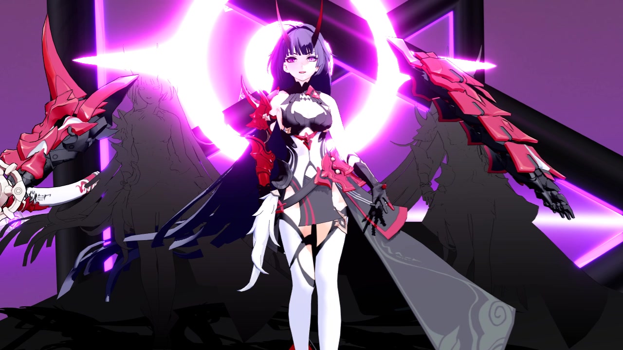 mmd【崩坏3】最强雷律 everglow - adios