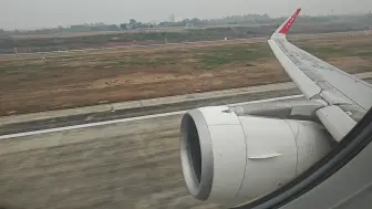 Скачать видео: 感受空客A320上CFM56发动机加力轰鸣声