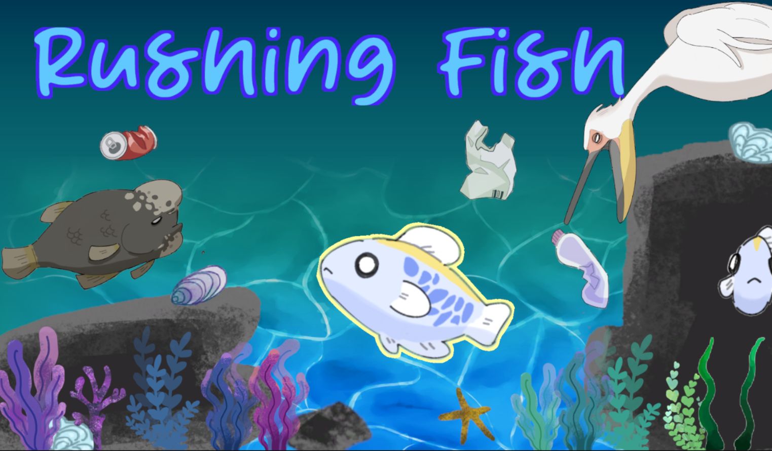 奔波儿灞 Rushing Fish  Game Jam 陪跑作品