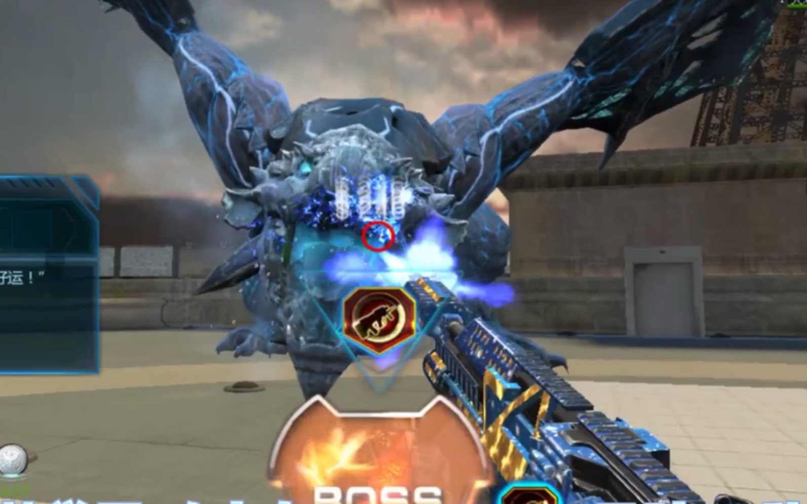 战神毅:逆战极寒冰焰对比星梦皮肤极寒尸龙输出