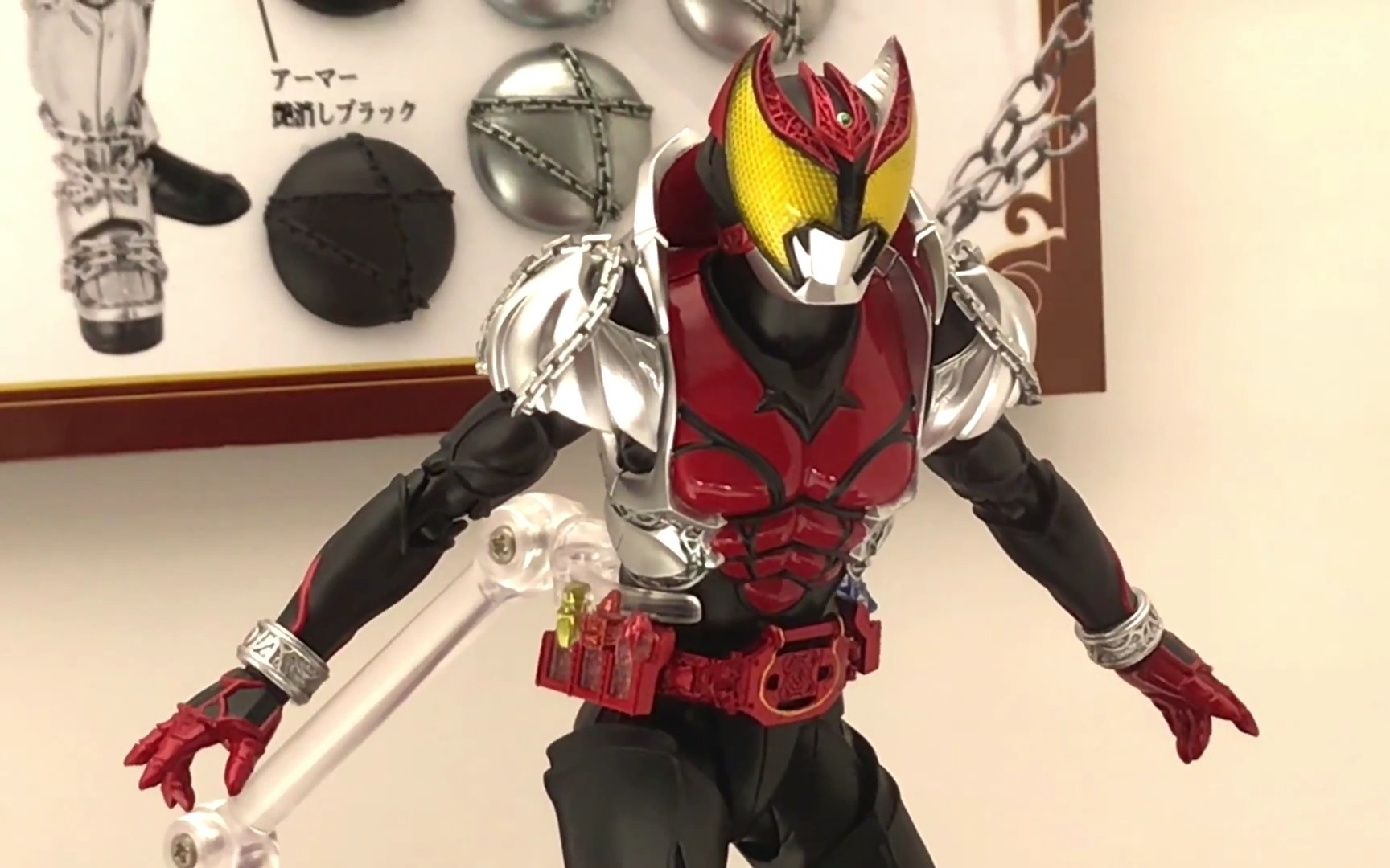 笨呆shfiguarts真骨雕制法假面骑士kiva展示