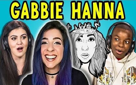 [图]【Teens React】美国青少年观看油管UP主Gabbie Hanna的热门节目《The Gabbie Show》