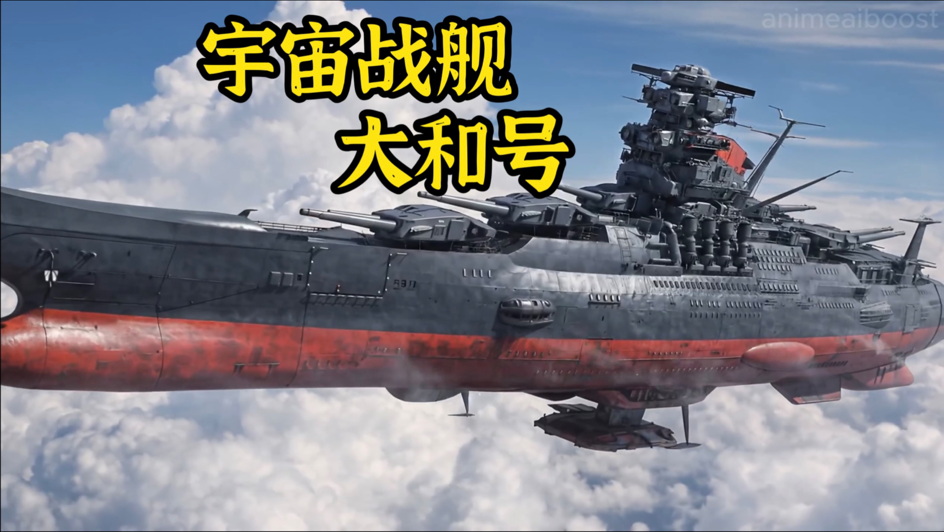 《宇宙战舰大和号》真人化 Ai写实版 高还原度 Space Battleship Yamato 1974