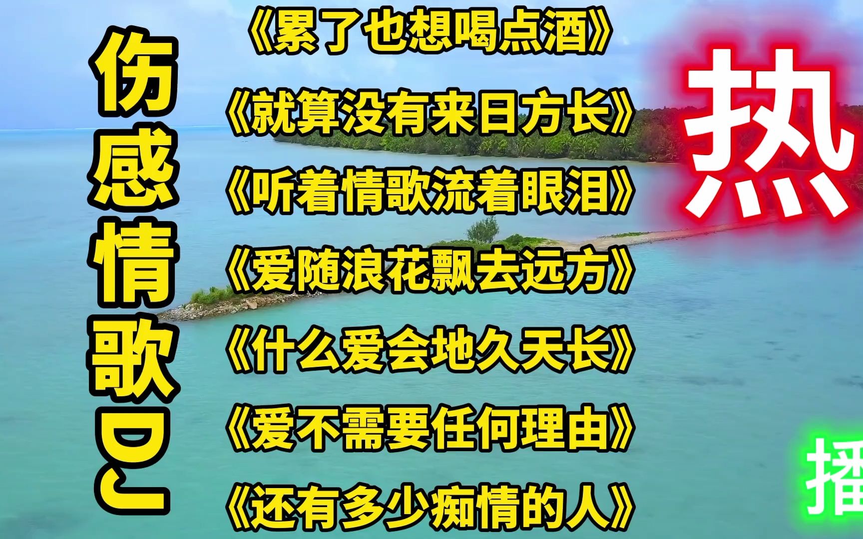 [图]2022伤感DJ情歌《深夜里哭泣的玫瑰》《黑夜里多情人在哭泣》