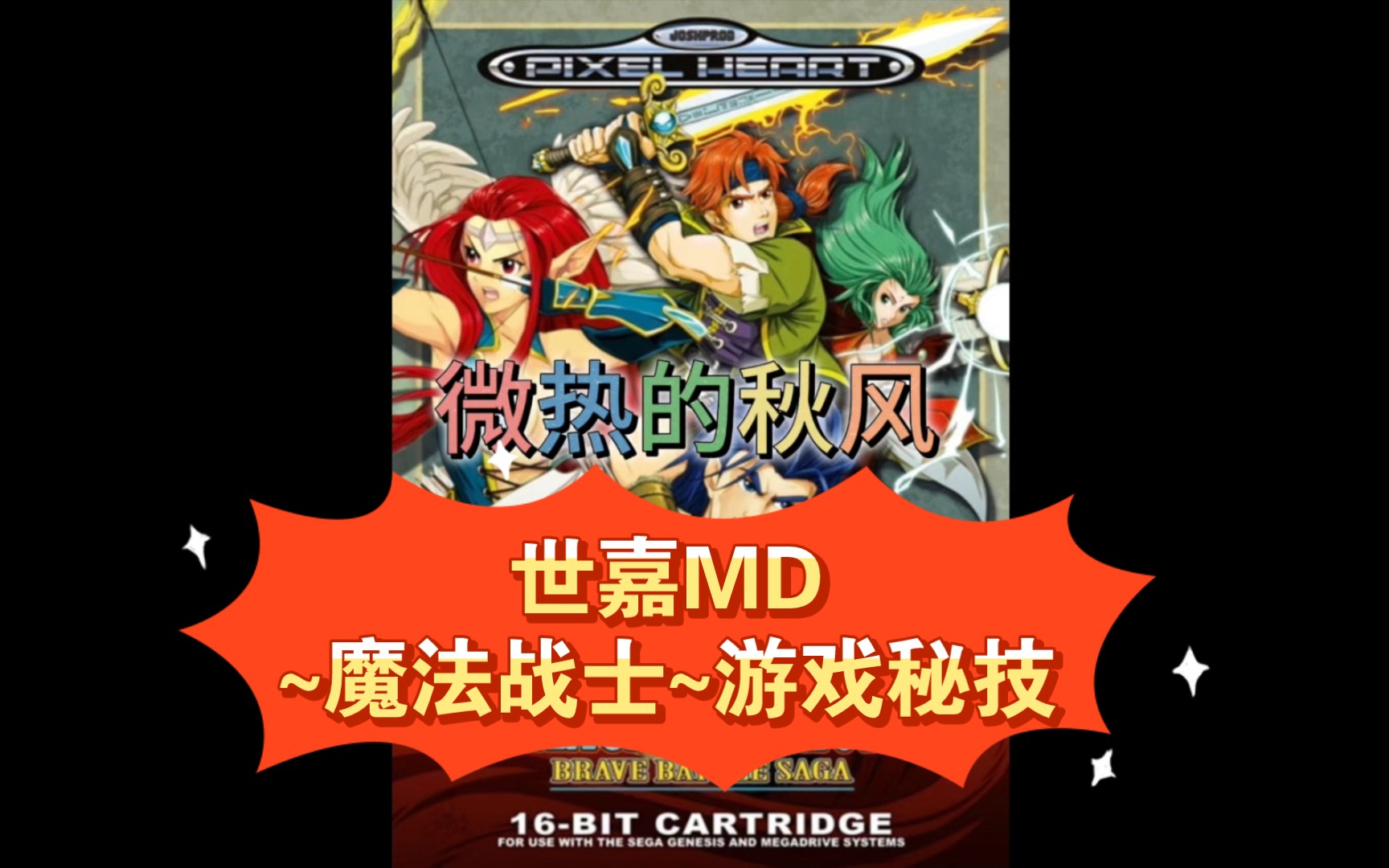 世嘉md国产经典游戏~太空战士~游戏秘技