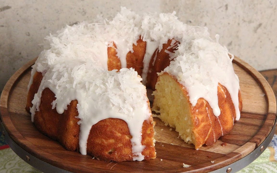 劳拉厨房 | 椰子圆环蛋糕