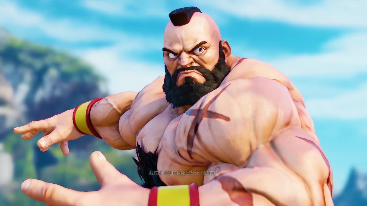 【虾猜街霸s4】桑吉尔夫vs桑吉尔夫～一局被抓了