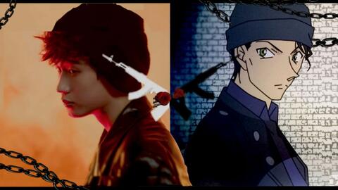 Ak刘彰 赤井秀一 二次元的狙击手遇到三次元的枪 针织帽couple 哔哩哔哩 Bilibili