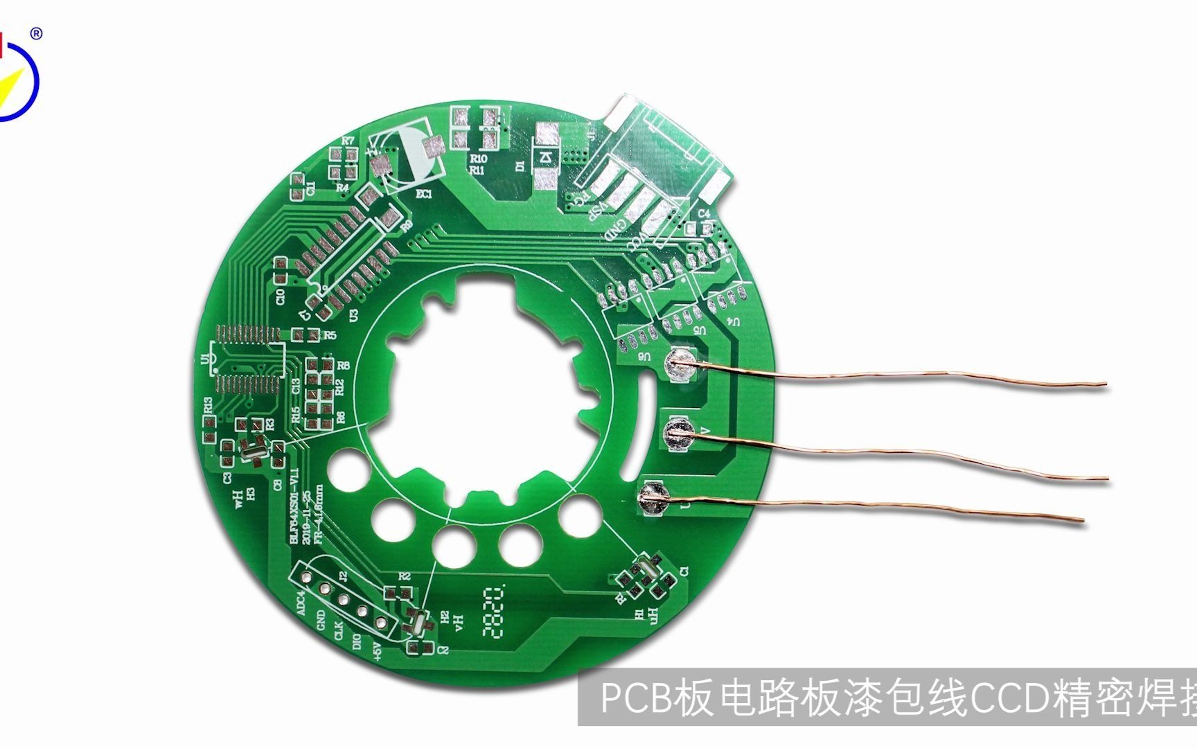 用电阻焊工艺将电磁线焊接在PCB电路板上|精密点焊技术哔哩哔哩bilibili