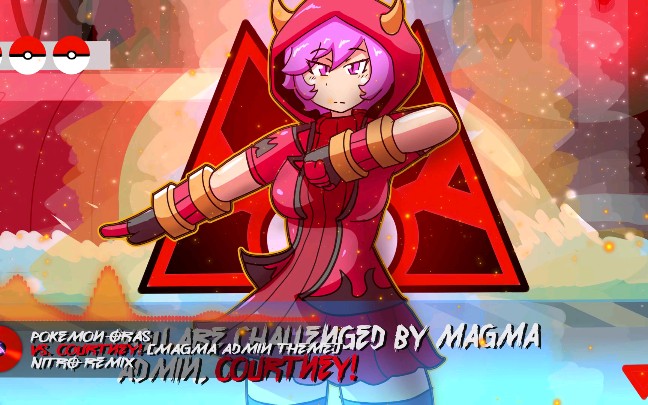 courtney/team magma_aqua battle (remix by nick nitro)_哔哩哔 