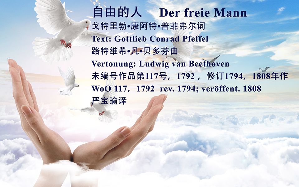 贝多芬自由的人 (Der freie Mann, WoO 117)哔哩哔哩bilibili