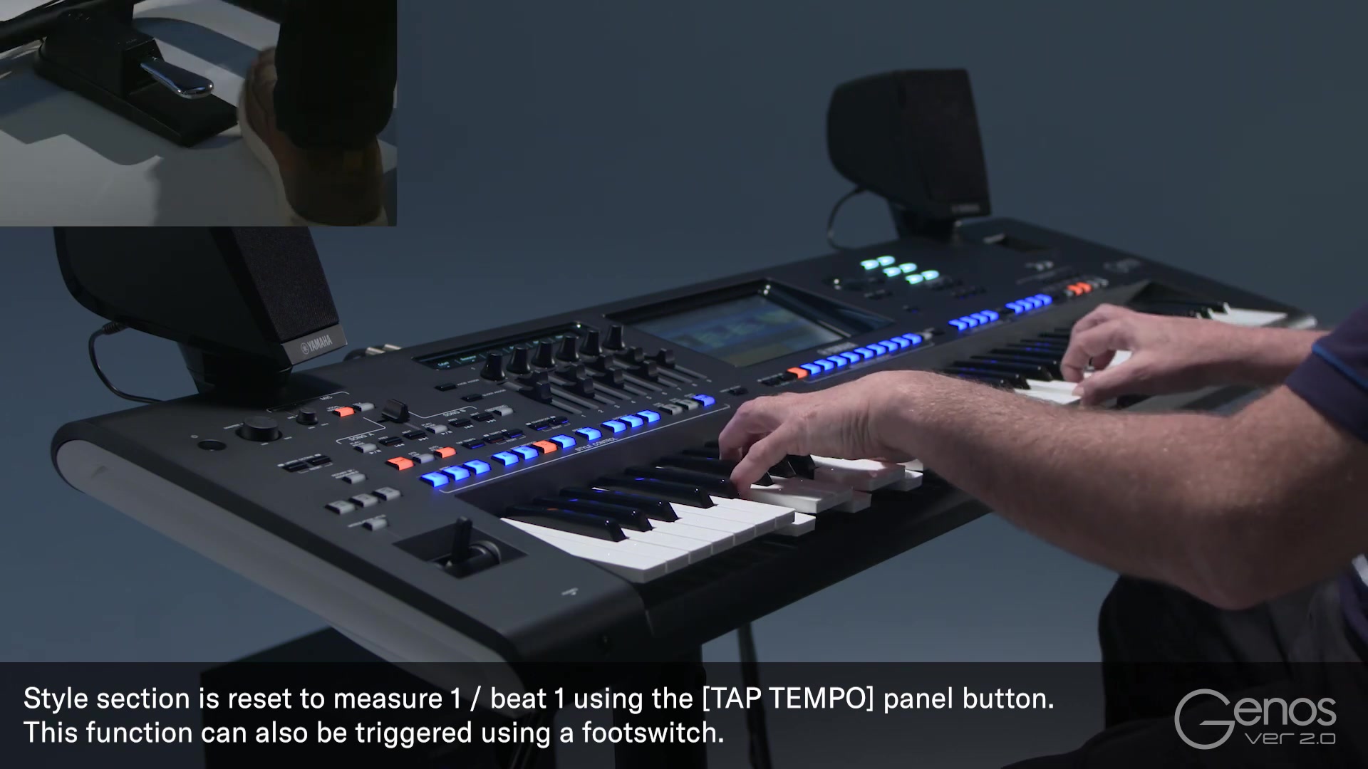 [图]YAMAHA Genos V2.0版本新音色节奏演示官方视频【第一键盘】