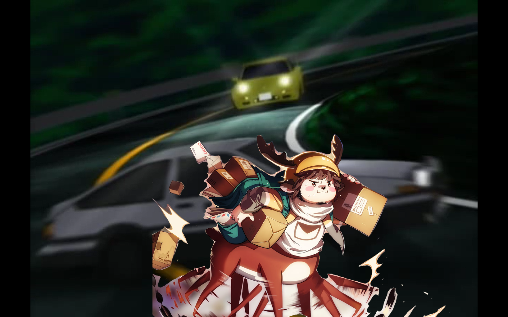 非人学园漂移秋名山上的高速小鹿鹿哩单局视频