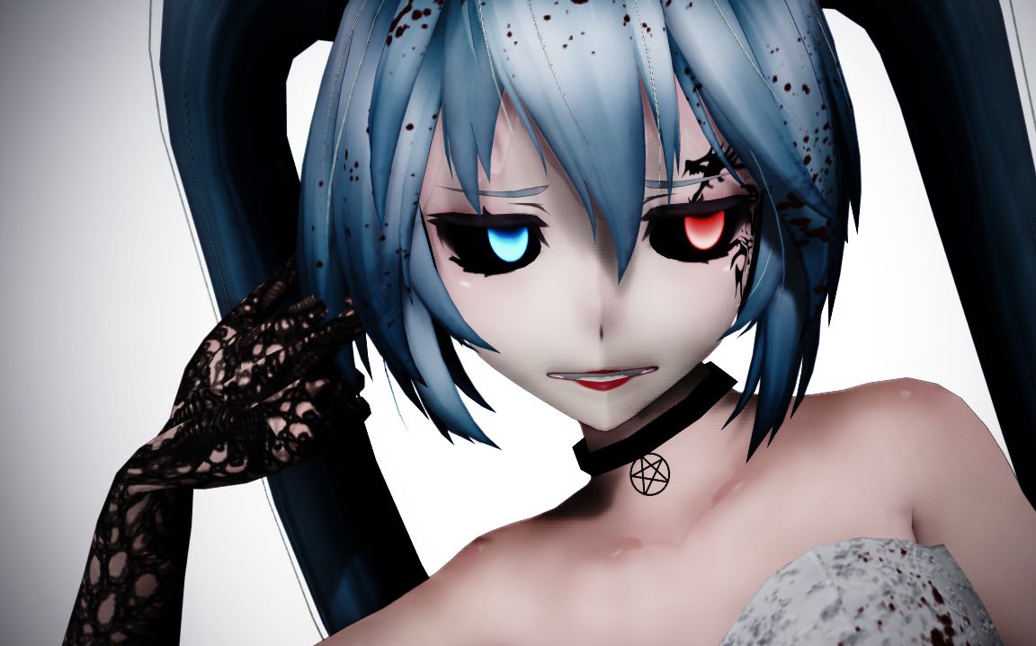 [图]【MMD/黑暗向】die~die~die~我控几不住鹅记几了 ，谁来救救我！she wants me dead