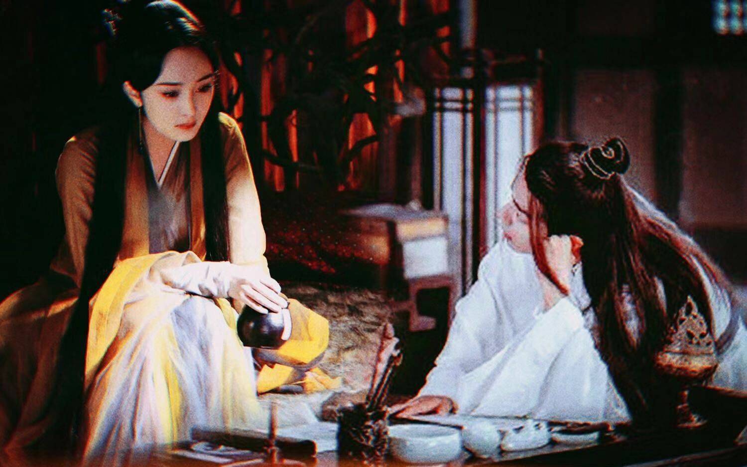 杨幂x肖战白浅x魏无羡伪三生三世虐心爱恋