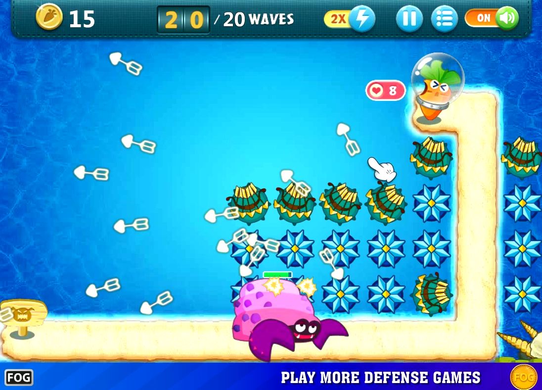 保卫萝卜海底版第11关